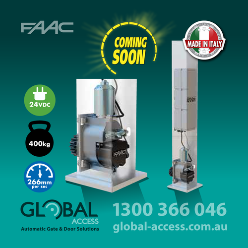 FAAC C4000I 24v Electric Sliding Gate Motor [COMING SOON]