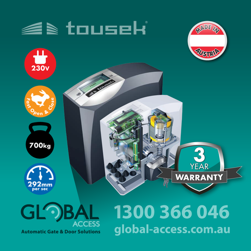 TOUSEK Pull T4 SPEED 230v Electric Sliding Gate Motors