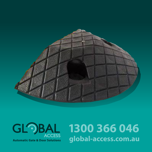 Poly End Cap – Black – 182 x 250 x 50mm