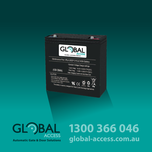 12v 25Ah Deep Cycle Battery