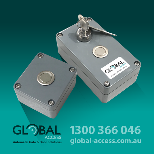 Hard Wired Visitors Push Button – 1 Button OR 1 Button Lockable