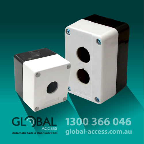 Push Button Enclosure – 1 Hole OR 2 Holes