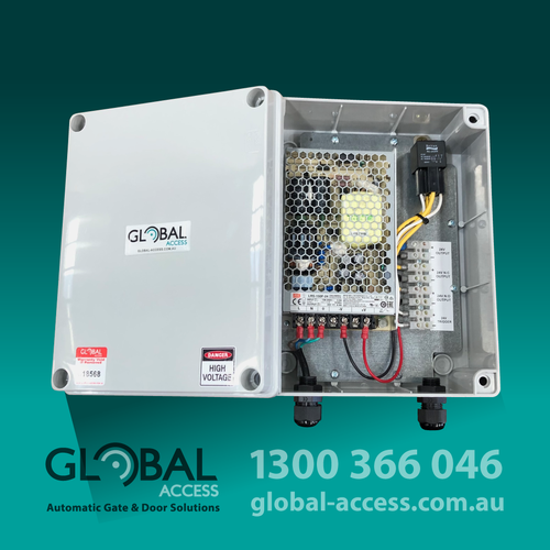 24v DC 6Amp Drop Bolt Lock Power Supply In Enclosure
