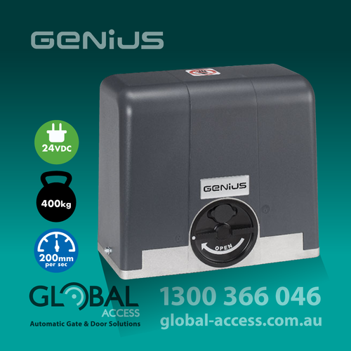 GENIUS Blizzard 4 24v Electric Sliding Gate Motor