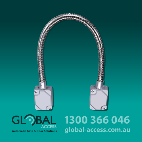 Cable Protector – 400mm L – Silver / Grey