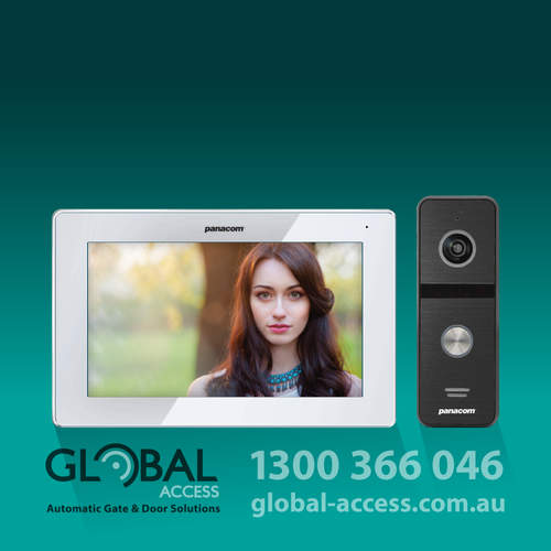 Panacom 930 Touch Button 7″ HD Monitor – Surface Mounted Door Station