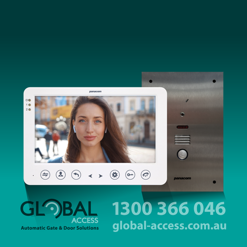 PANACOM 920 TOUCH BUTTON 7″ HD MONITOR – FLUSH MOUNTED DOOR STATION