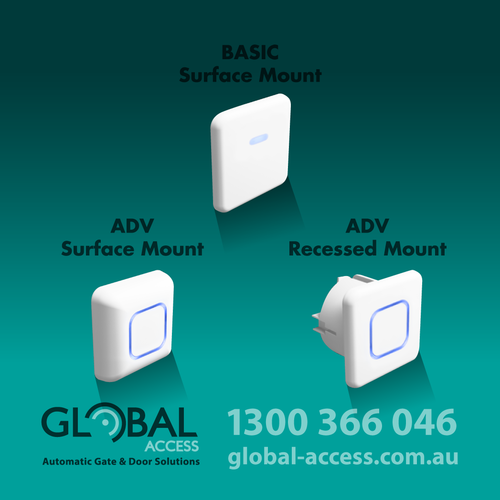 BEA MAGIC SWITCH NON-CONTACT OPENING SENSORS [IP54 OR IP65] – 4 MODELS TO CHOOSE FROM