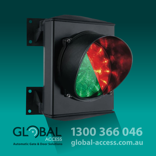 24V TRAFFIC LIGHT – ALTERNATING RED & GREEN