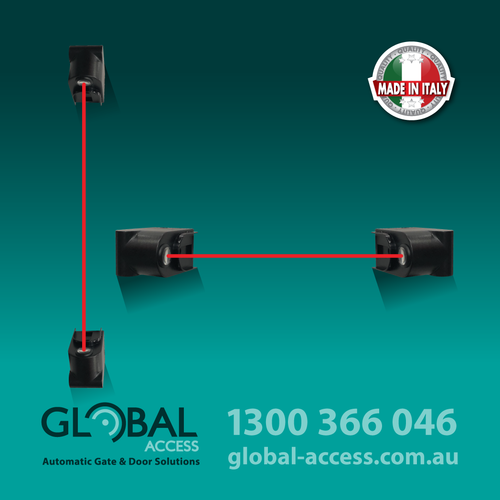 ARMAS SAFETY BEAMS – SWING DOOR, SWING GATE OR PANEL LIFT DOOR (HARD WIRED)