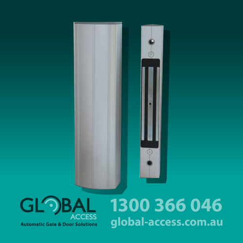 MAGNETIC PEDESTRIAN LOCK WITH ADJUSTABLE RELOCK TIME DELAY