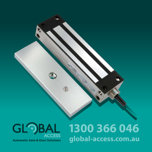 MAGNETIC GATE LOCK – 12/24V DC 600LB & 1200LB