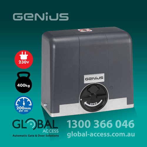 GENIUS Blizzard 5 230v Electric Sliding Gate Motor