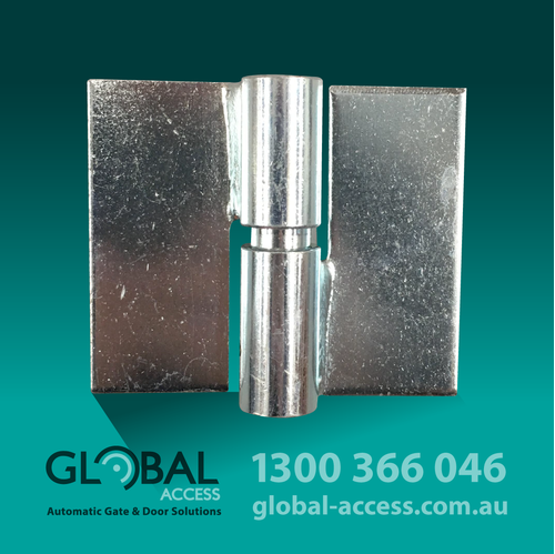 Heavy Duty Ball Bearing Prison Hinges – Left OR Right – 115mm Span x 100mm H