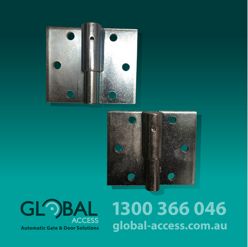 Ball Bearing Double Butt Winged Hinges – Left OR Right – 102mm Span x 86mm H