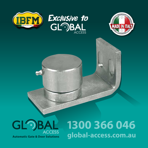 Bottom Bearing Hinge 70mm Ø & 130mm L Bracket