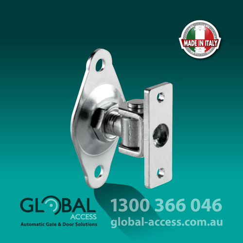 Adjustable M20 Hinge With Bracket & Fixing Plate For Swing Gate