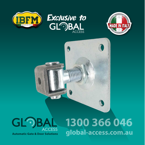 Adjustable Hinge With Screw-In Plate – Bolt Size From 16mm To 27mm