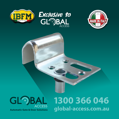 Centre Gate Stop With Bolt Hole – 90mm W