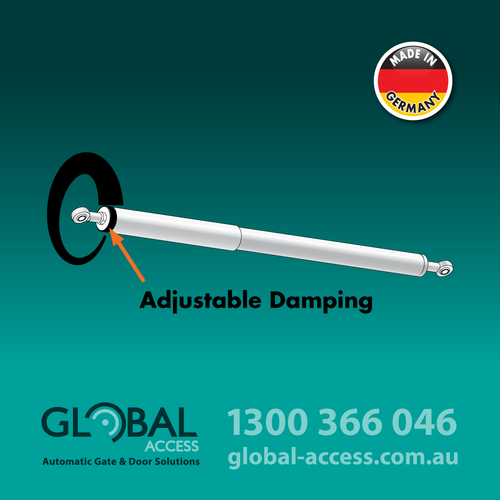 DICTATOR Incline Controller For Swing Gates – Black OR Stainless Steel