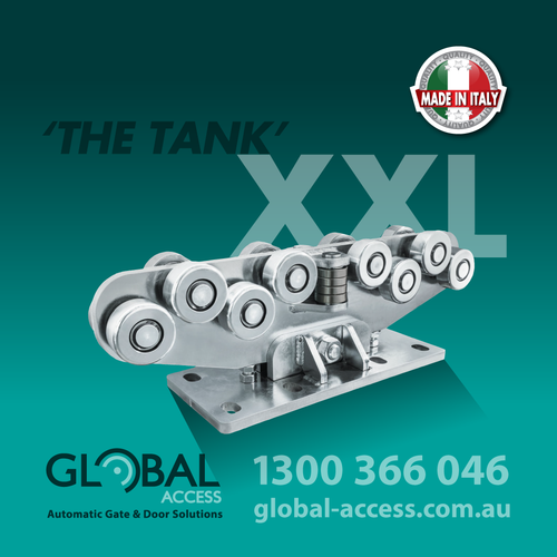 CANTILEVER 16 WHEEL CARRIAGE ‘THE TANK’ – XXL