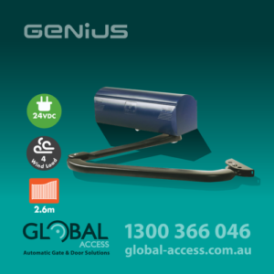 GENIUS TRIGON 24V ELECTRIC SWING GATE MOTOR
