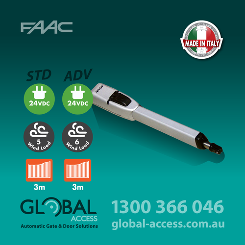 FAAC 415 24v Electric Swing Gate Motor – STANDARD & ADVANCED